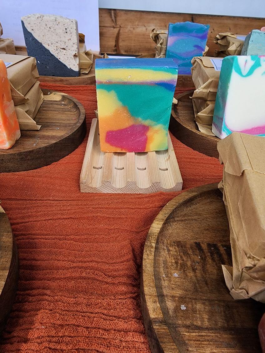 Natural Cedar Soap Dish